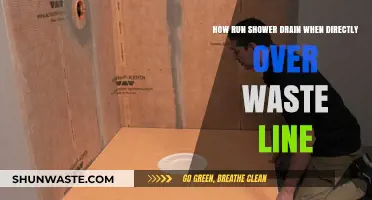 Efficient Shower Drain Installation: Direct Over Waste Line Guide
