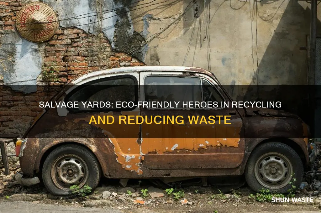 how salvage yards help the environment