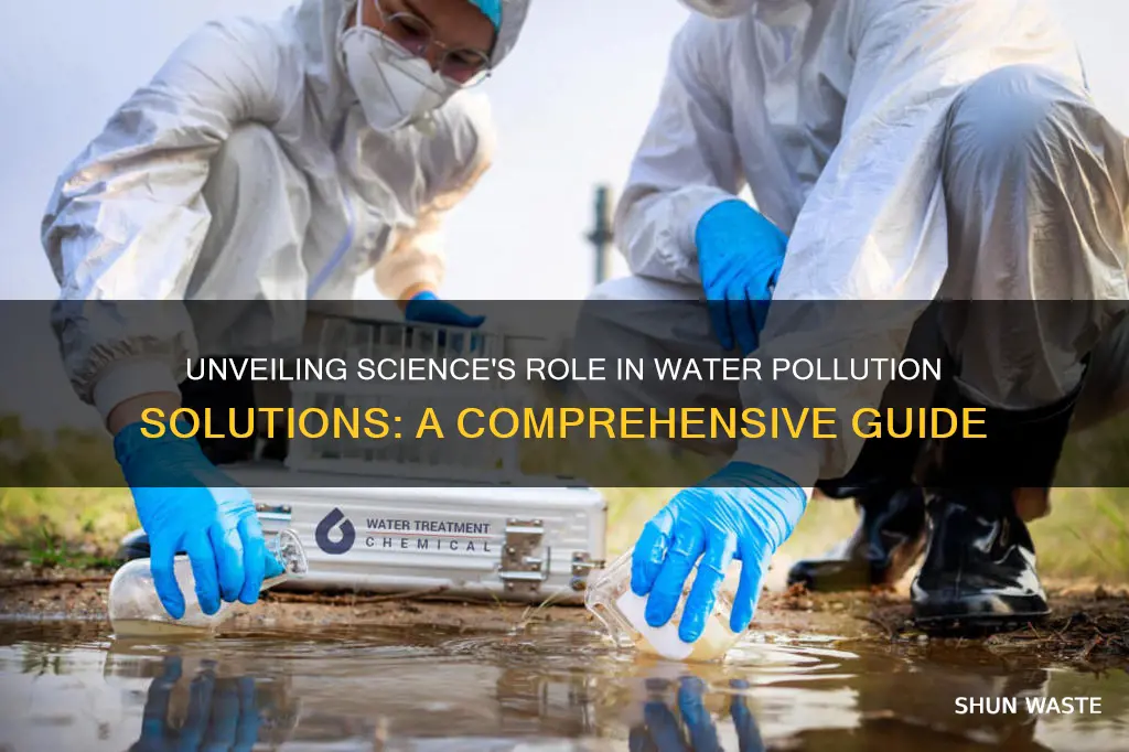 how science is used to solve water pollution problem