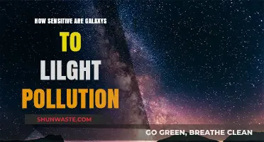 Light Pollution: Galaxies at Risk?