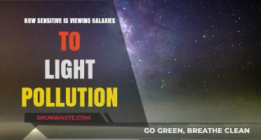Light Pollution: A Galaxy Viewer's Bane