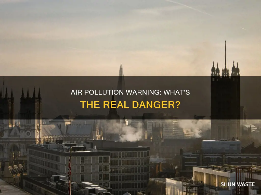 how serious is an air pollution warning