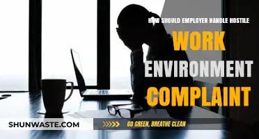 Handling Hostile Work Environment Complaints: A Comprehensive Guide for Employers