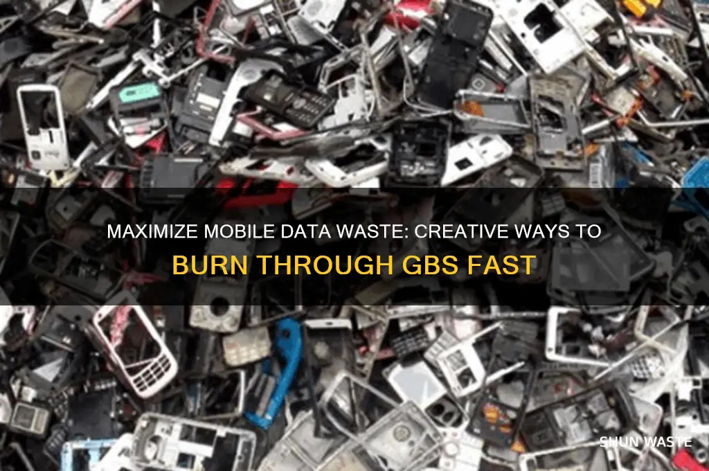 how should i waste data on phone