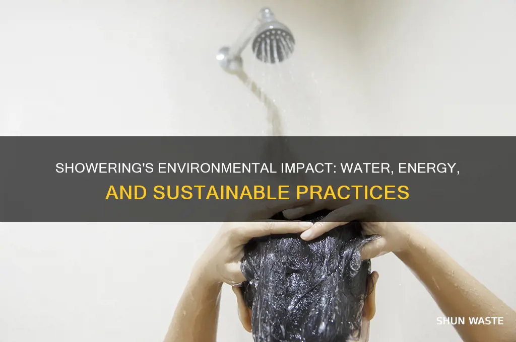 how showering affects the environment