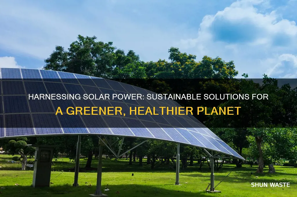 how solar energy can help the environment