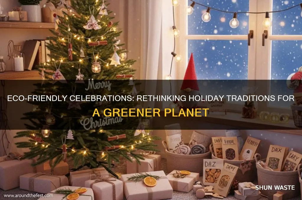 how some holiday traditions can be harmful to the environment