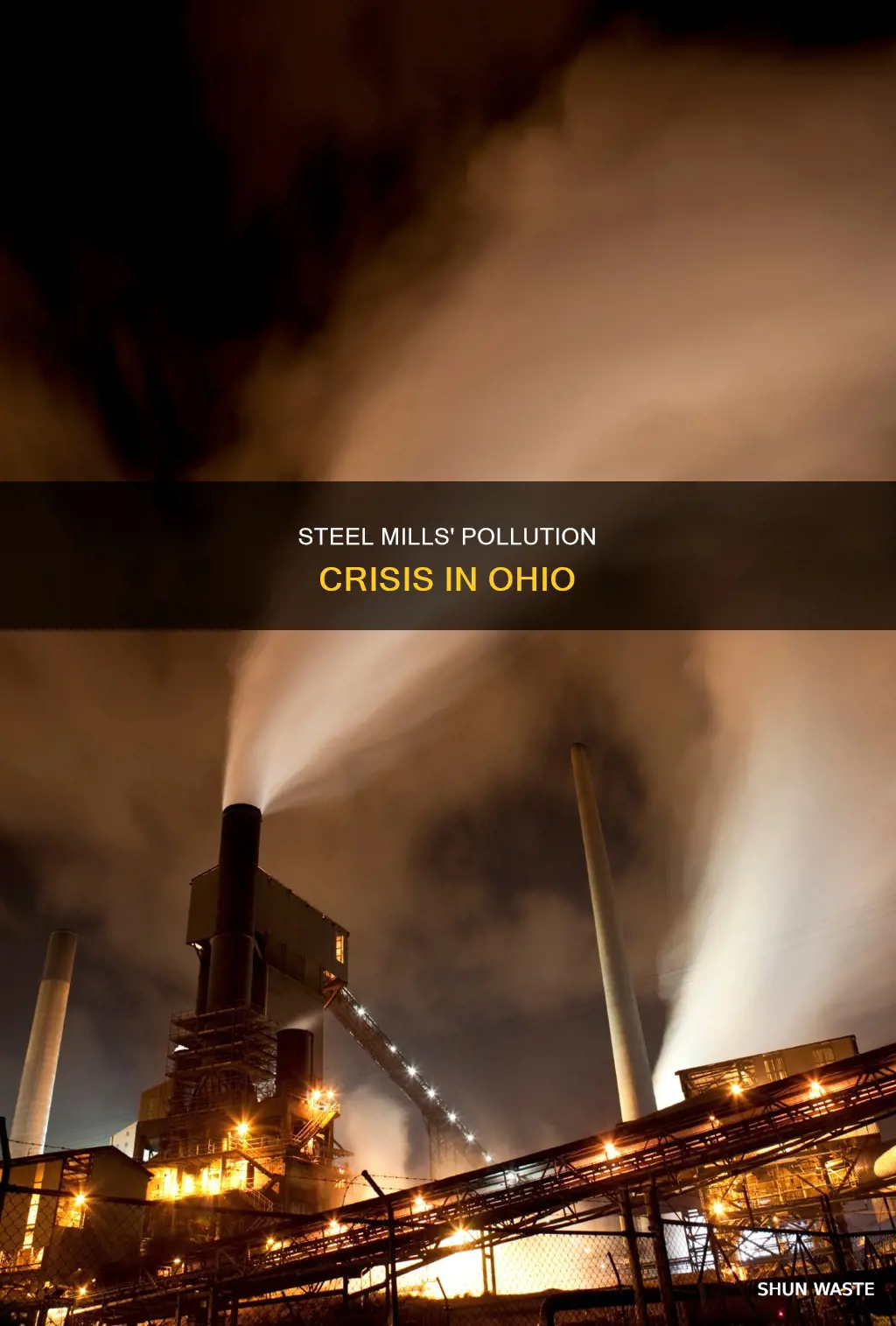 how steel mills cause pollution ohio
