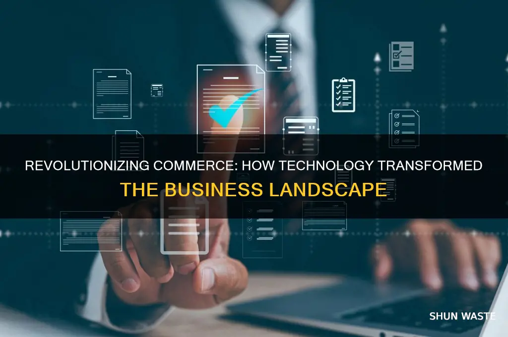 how technology changed business environment