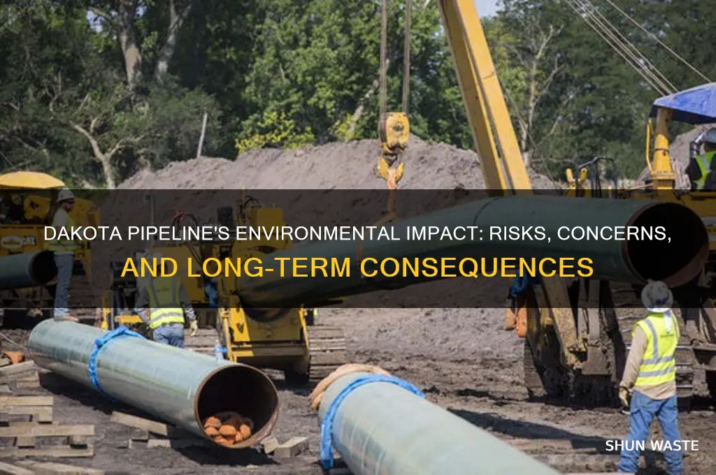 how the dakota pipeline could affect the environment