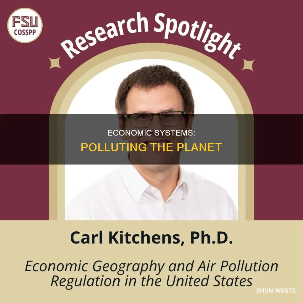 how the economic system pollute the environment