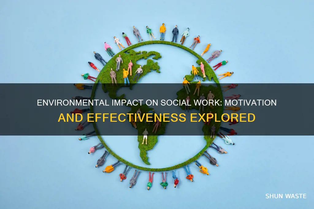 how the environment affect individual social work effectiveness and motivation