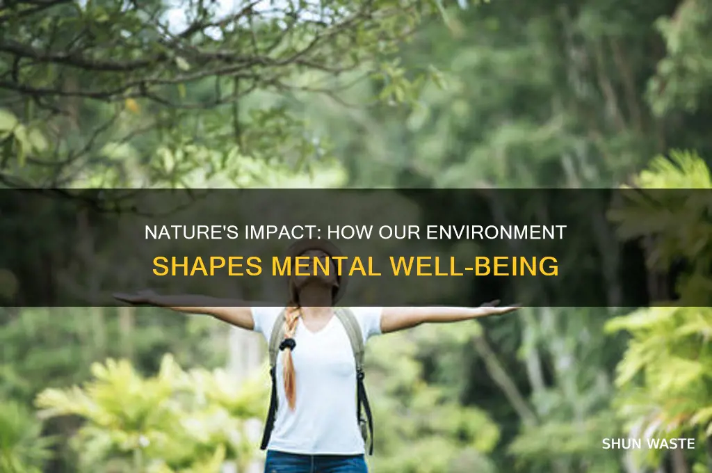 how the environment affects our mental health