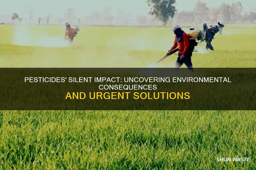how the environment is being affected by pesticides