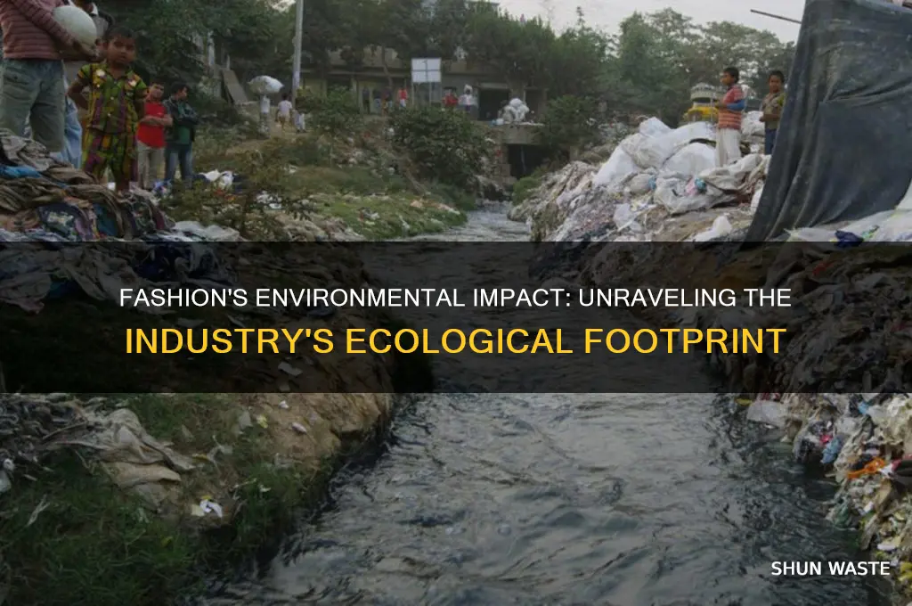 how the fashion industry affects the environment