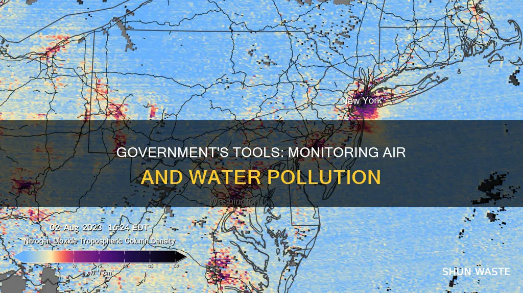 how the government checks air and water pollution