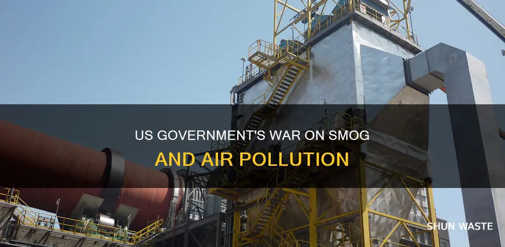 how the government reduces smog and air pollution in us