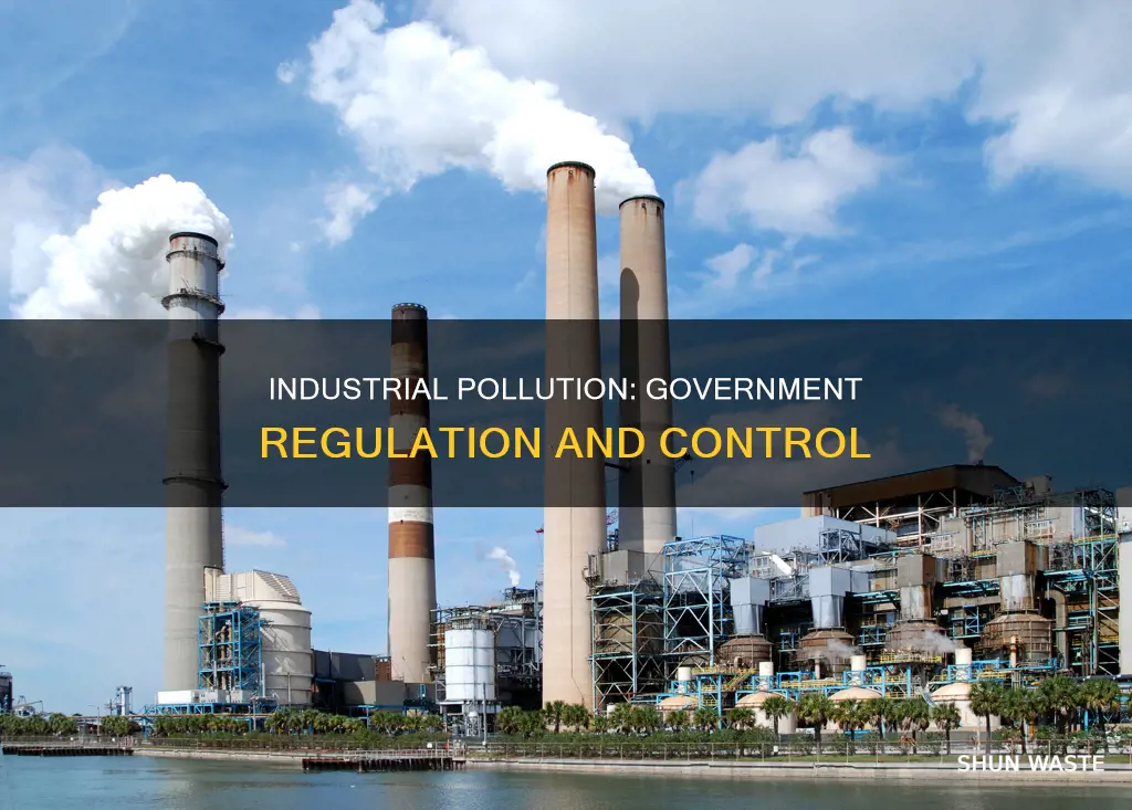 how the government regulate industrial pollution