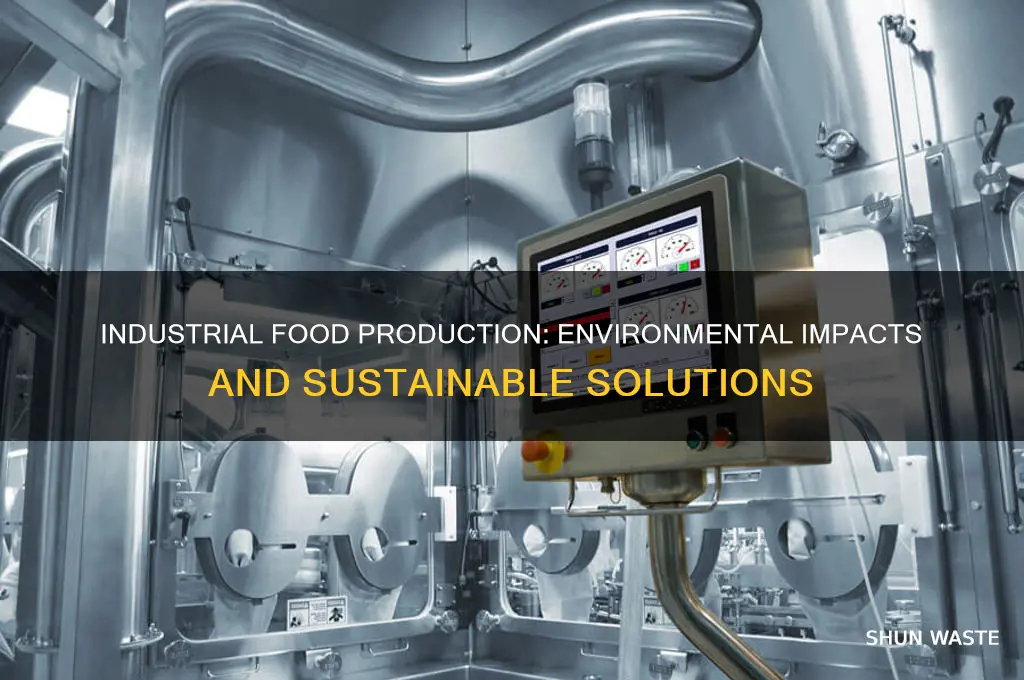 how the industrialization of food is affects environment