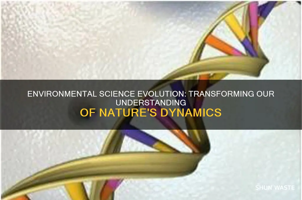 how the study of the environment has changed