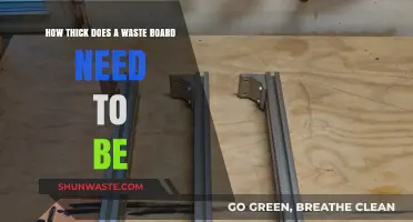 Optimal Waste Board Thickness: A Comprehensive Guide for Durability