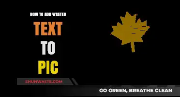 Creative Ways to Add Wasted Text Effects to Your Photos