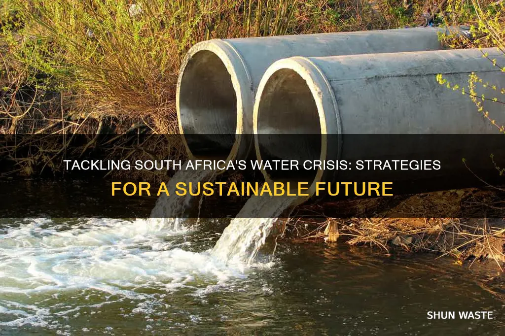 how to address water pollution in south africa