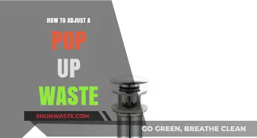 Easy Steps to Adjust Your Pop Up Waste for Smooth Drainage