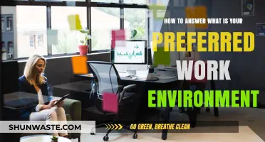 Crafting Your Ideal Work Environment: Tips for Answering Interview Questions