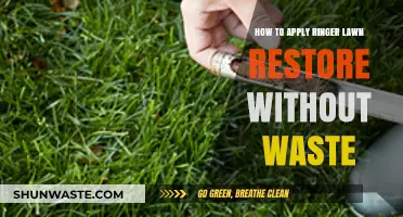 Efficiently Apply Ringer Lawn Restore: Tips to Minimize Waste