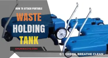 Easy Steps to Securely Attach a Portable Waste Holding Tank