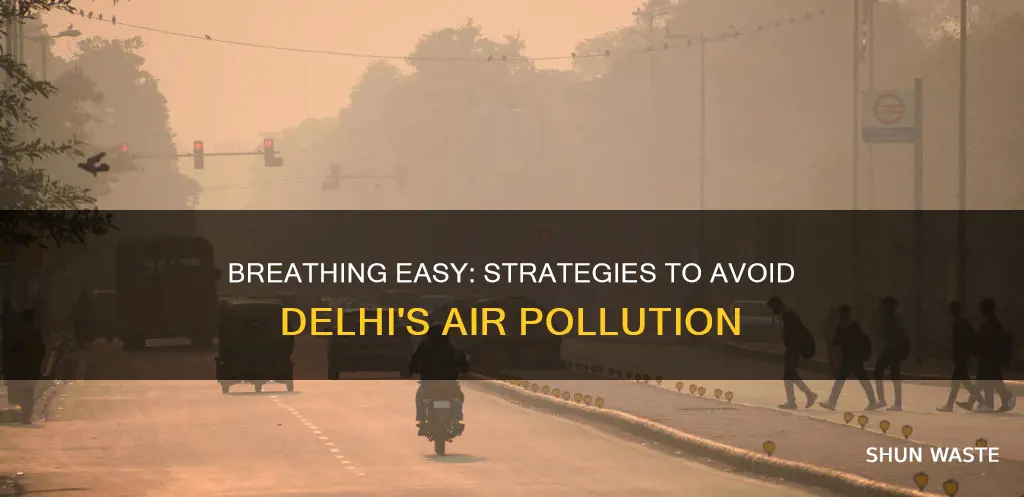 how to avoid air pollution in delhi