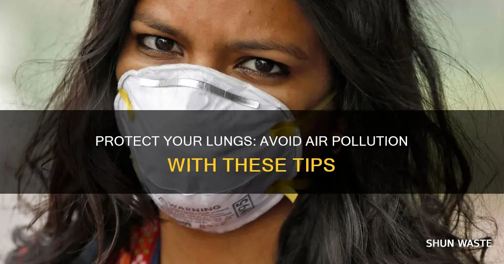 how to avoid breathing air pollution
