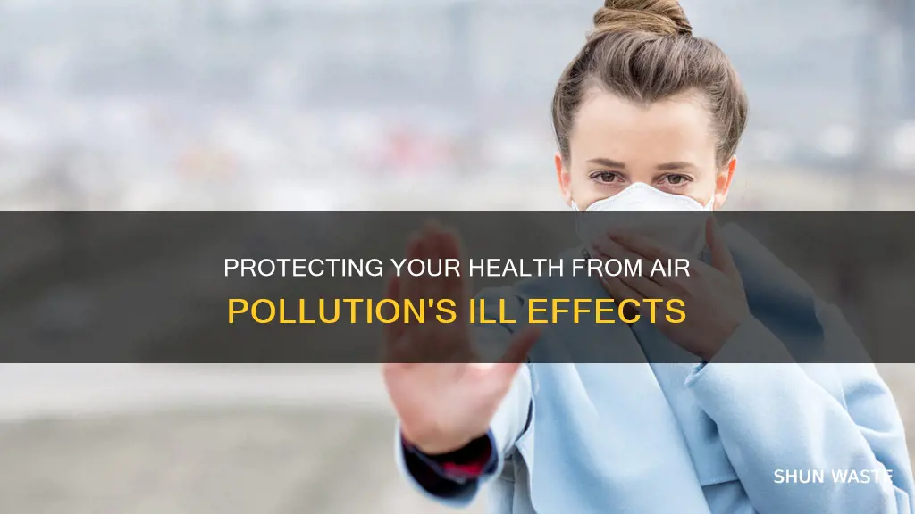 how to avoid geting sick from air pollution