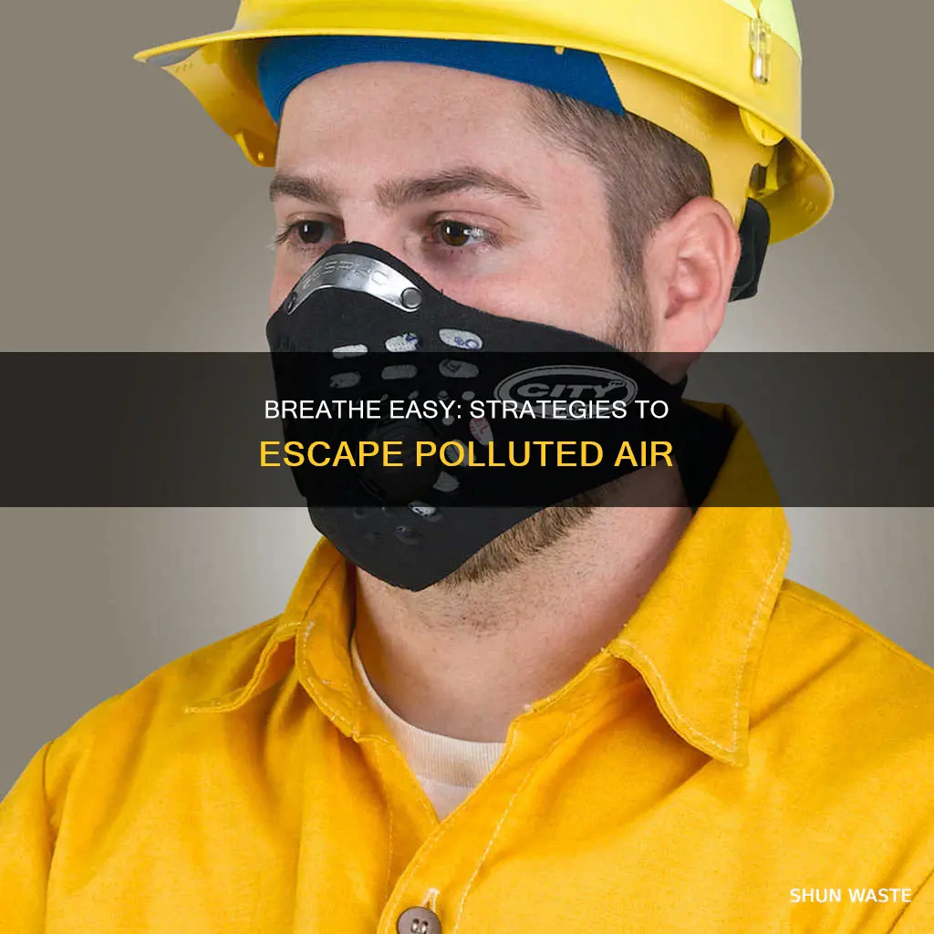 how to avoid polluted air