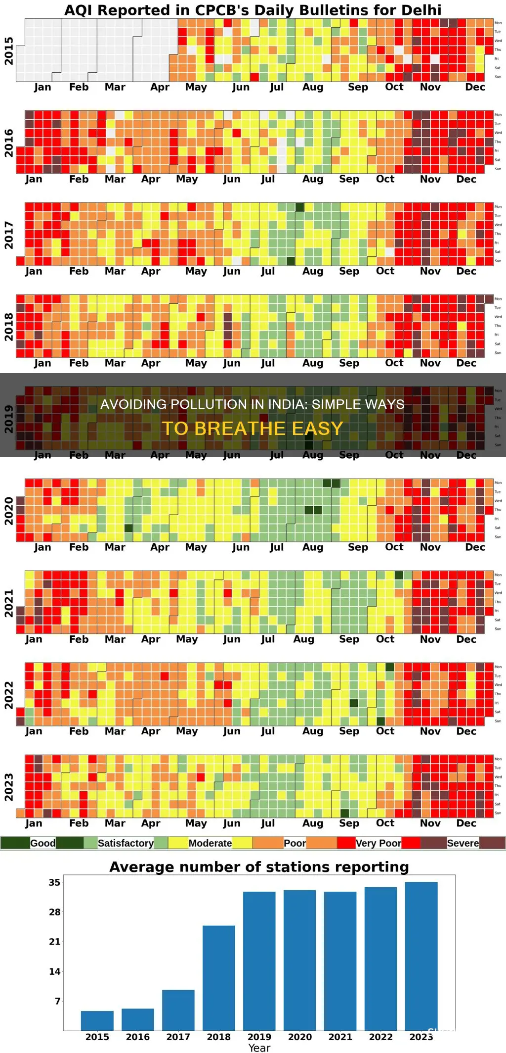 how to avoid pollution in india