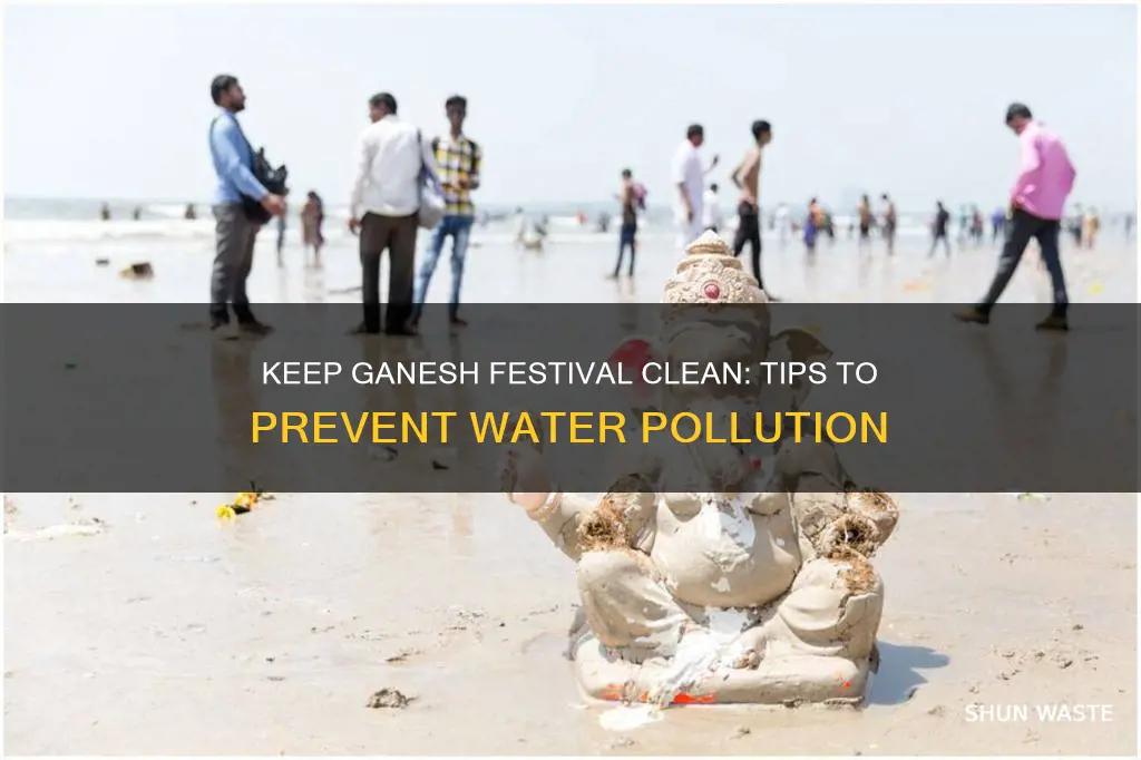 how to avoid water pollution during ganesh festival