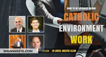Living Your Catholic Faith in a Non-Catholic Workplace: Practical Tips