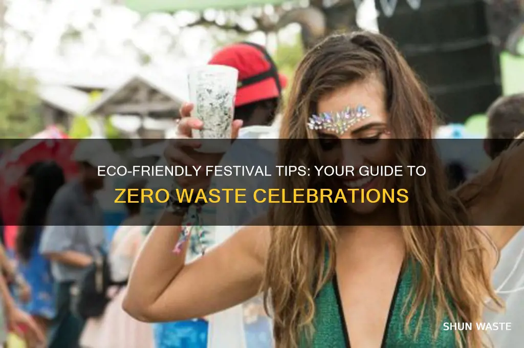 how to be zero waste at a festival