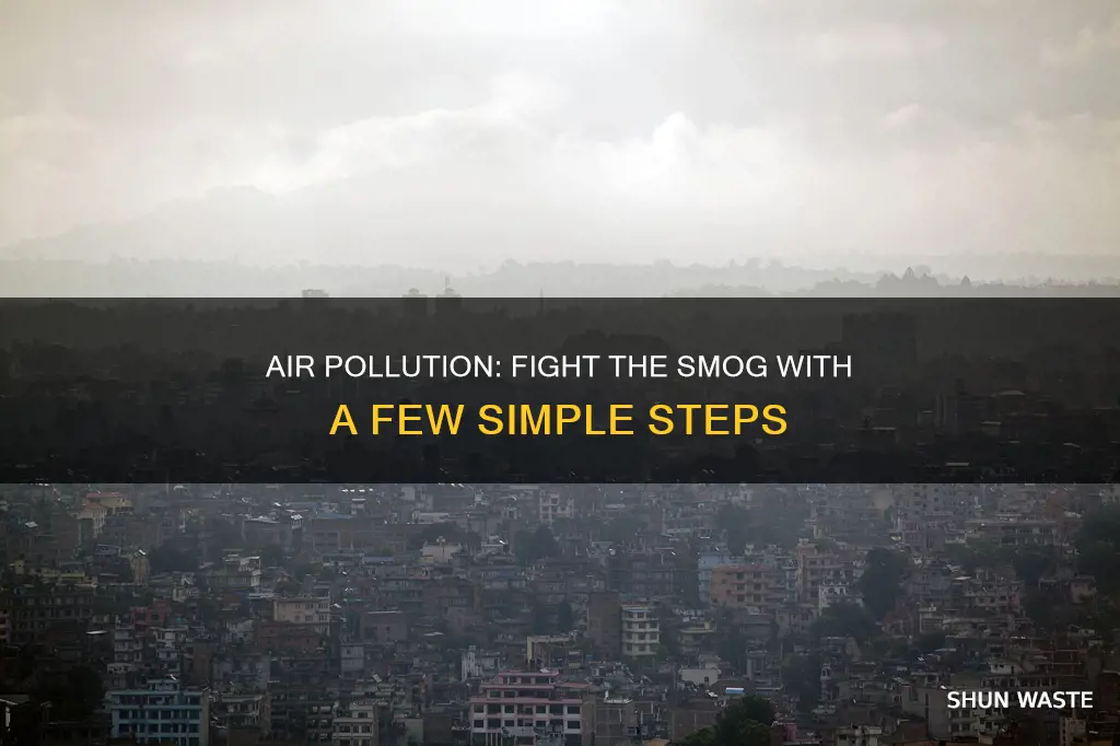 how to beat air pollution slogan