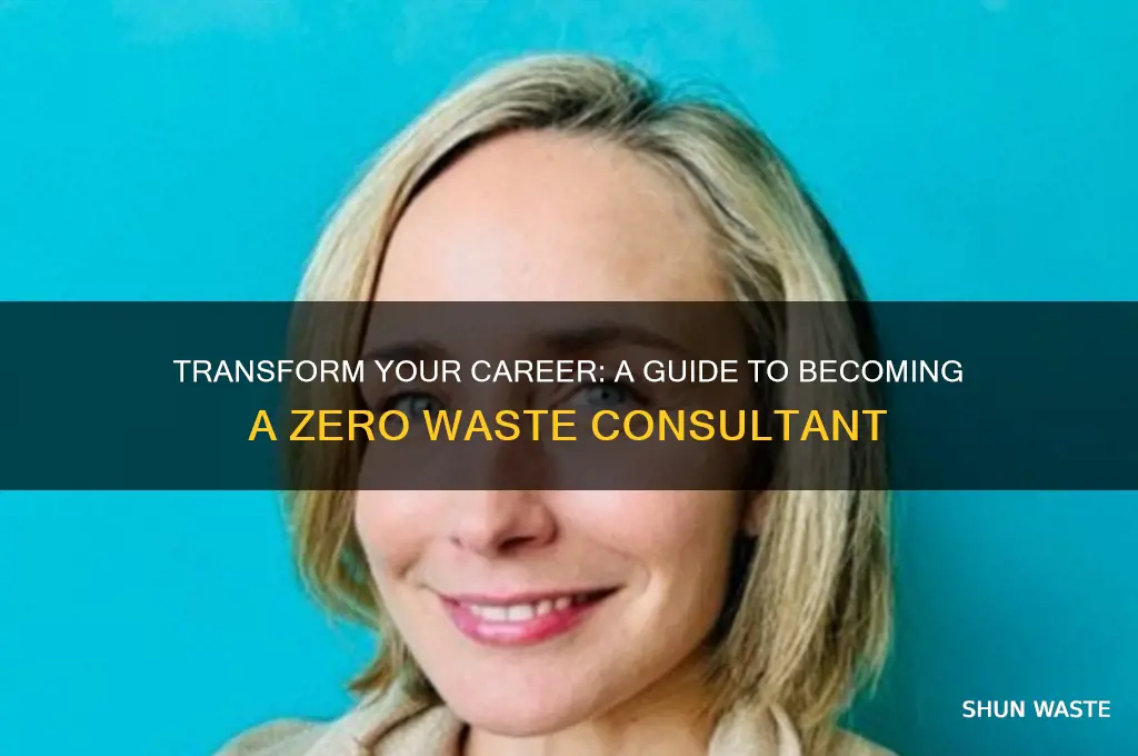how to become a zero waste consultant