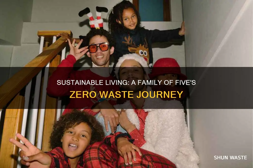 how to become a zero waste household famil of 5