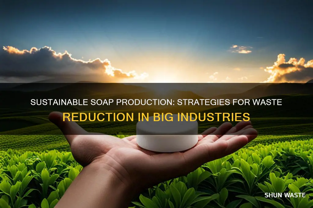 how to big soap industries minimize waste
