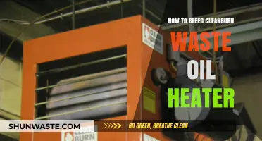 Bleeding Your Cleanburn Waste Oil Heater: A Step-by-Step Maintenance Guide