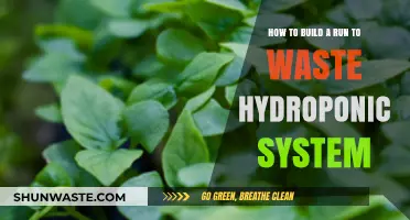 Building a Run-to-Waste Hydroponic System: A Step-by-Step Guide