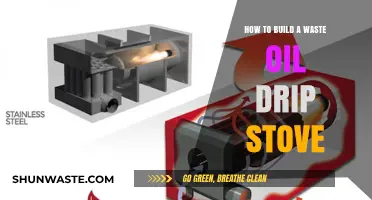 DIY Waste Oil Drip Stove: Eco-Friendly Cooking Made Simple