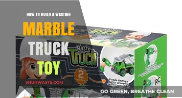 DIY Marble Truck Toy: Build a Fun, Wasting Machine at Home