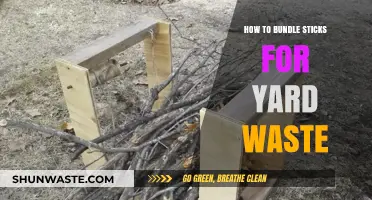 Efficient Yard Waste Management: Mastering the Art of Bundling Sticks