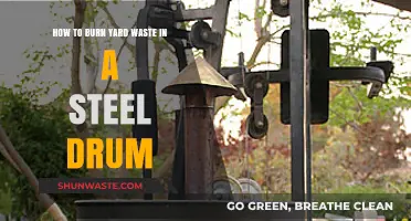 Safe Steel Drum Burning: Dispose Yard Waste Efficiently and Responsibly