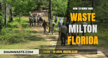 Eco-Friendly Yard Waste Burning Tips for Milton, Florida Residents